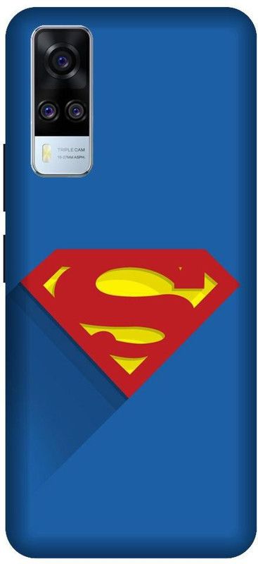 URCHIN Back Cover for Vivo Y51 Superman, Superman Logo, Superhero, DC comic, Movie, Comic  (Multicolor, Shock Proof, Pack of: 1)