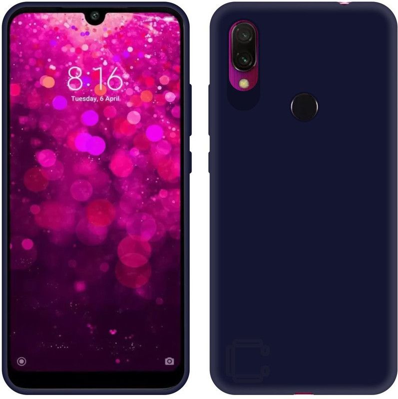 CASE CREATION Back Cover for Xiaomi Redmi 7  (Blue, Dual Protection, Pack of: 1)