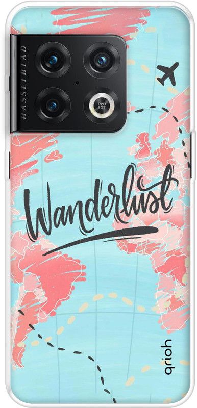 QRIOH Back Cover for OnePlus 10 Pro  (Multicolor, Grip Case, Silicon, Pack of: 1)
