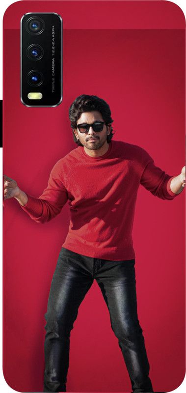 LIKELOOK Back Cover for Vivo Y12 S, Y12 G, Y12S 2021, ( Allu Arjun, South Hero )  (Multicolor, Shock Proof, Pack of: 1)