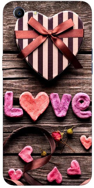 METOO Back Cover for Oppo A83, Text Love Design & Printed Back Cover Print : 14  (Multicolor, Dual Protection, Silicon, Pack of: 1)