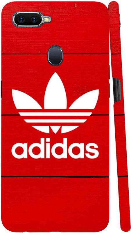 GS PANDA COLLECTIONS Back Cover for OPPO A12s  (Red, White, Pack of: 1)