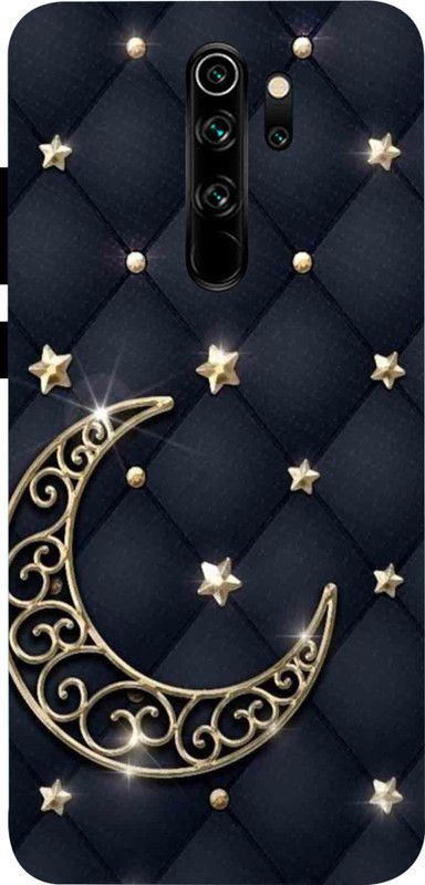LIKELOOK Back Cover for Mi Redmi Note 8 Pro ( Moon, Star, Theme )  (Multicolor, Shock Proof, Pack of: 1)