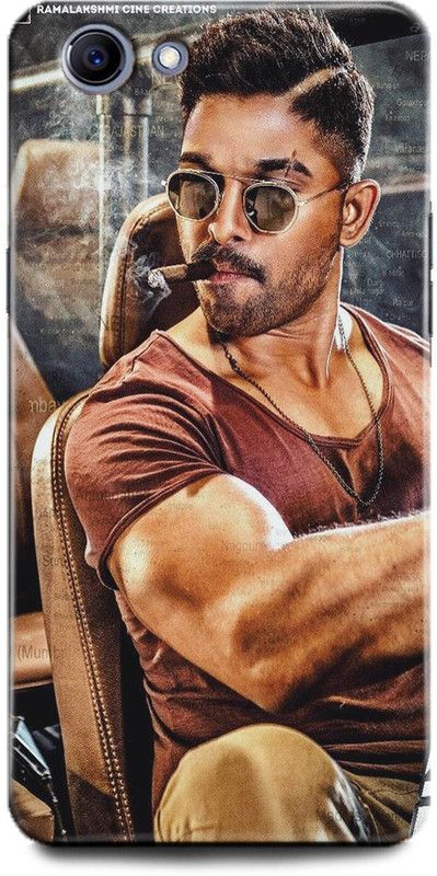 INTELLIZE Back Cover for Realme 1/CPH1859 allu arjun,Printed  (Multicolor, Shock Proof, Pack of: 1)