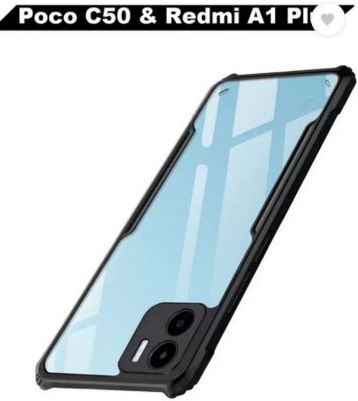 ALONZO Pouch for POCO C50, Redmi A1 Plus, POCO C51, (IP)  (Blue, Grip Case, Pack of: 1)