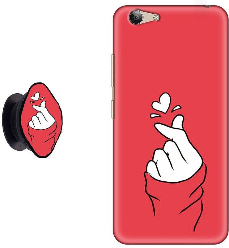 My Swag Back Cover for Mi Redmi Y1 Lite  (Red, White, Cases with Holder, Pack of: 2)
