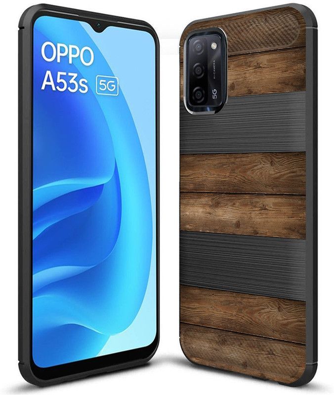 Fashionury Back Cover for Oppo A53s 5G, Oppo A55 5G, Oppo A16  (Multicolor, Rugged Armor, Pack of: 1)
