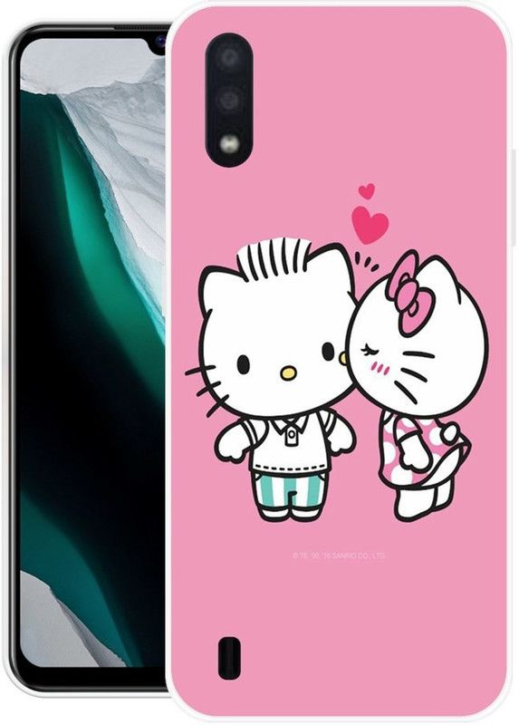 redfly Back Cover for Samsung Galaxy M01, Samsung M01, Samsung Galaxy A01  (Multicolor, Grip Case, Silicon)