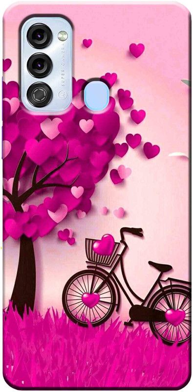 Auqueno Back Cover for Itel Vision 3 2519  (Multicolor, Grip Case, Silicon, Pack of: 1)