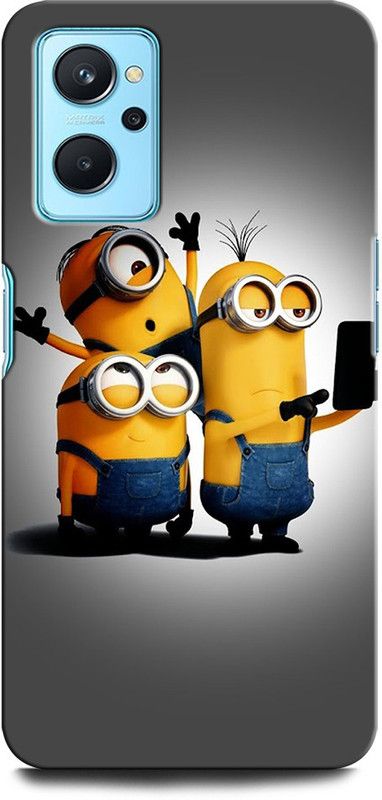 ORBIQE Back Cover for OPPO K10 MINIONS, FUNNYMINIONS, COMIC, MOVIE, CARTOON  (Multicolor, Hard Case, Pack of: 1)