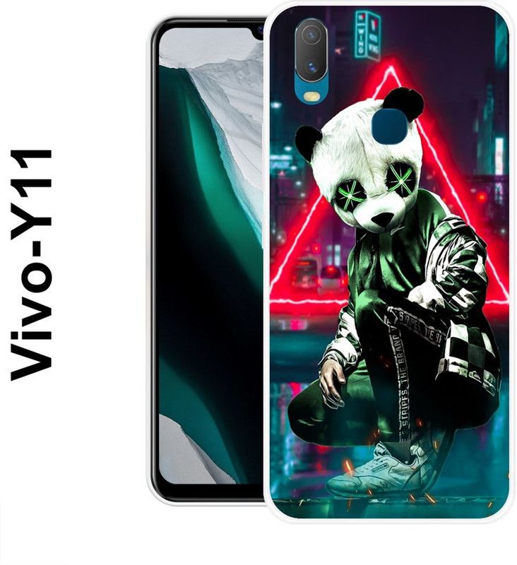 redfly Back Cover for Vivo Y11  (Multicolor, Silicon)