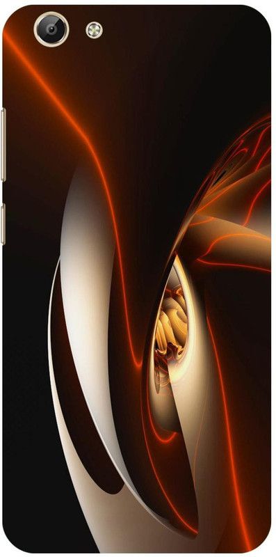 Saledart Back Cover for VIVO 1714  (Black)