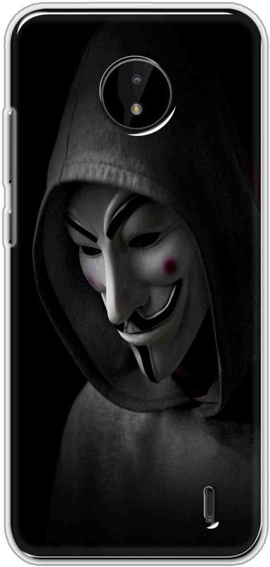 IKC STORE Back Cover for NOKIA C10  (Black, Silicon)