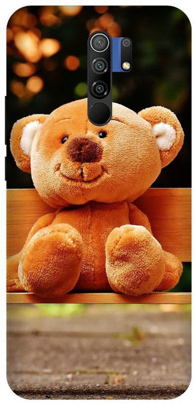 URCHIN Back Cover for Poco M2 teddy bear, love, cute, I love you, cute teddy, miss you  (Multicolor, Shock Proof, Pack of: 1)