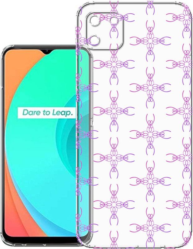 HANIRY Back Cover for Realme C11 / RMX2185 mobile cover | PATTERN | Designer | PNG_54  (Multicolor, Flexible, Silicon, Pack of: 1)