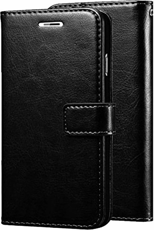 Loopee Flip Cover for Redmi 8A MZB8458IN, M1908C3KG, M1908C3KH  (Black, Pack of: 1)