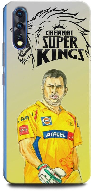 INTELLIZE Back Cover for Vivo Z1x/1917, PD1921F_EX Ms Dhoni,Printed  (Multicolor, Shock Proof, Pack of: 1)