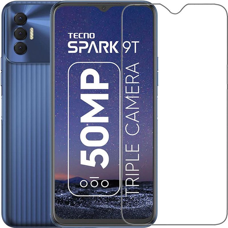 NSTAR Tempered Glass Guard for Tecno Spark 9T  (Pack of 1)