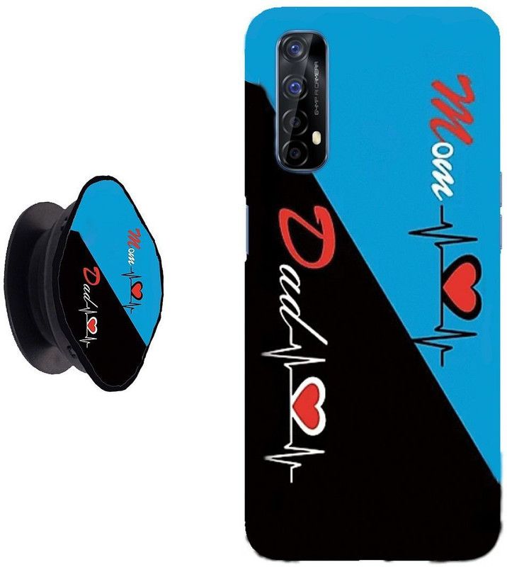 My Swag Back Cover for Realme 7, Realme Narzo 20 Pro, Realme Narzo 30  (Blue, Black, Pack of: 2)
