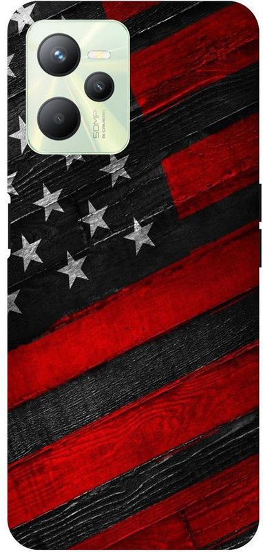 Zaplab Back Cover for Realme Narzo 50A Prime Flag image Printd  (Multicolor, Hard Case, Pack of: 1)