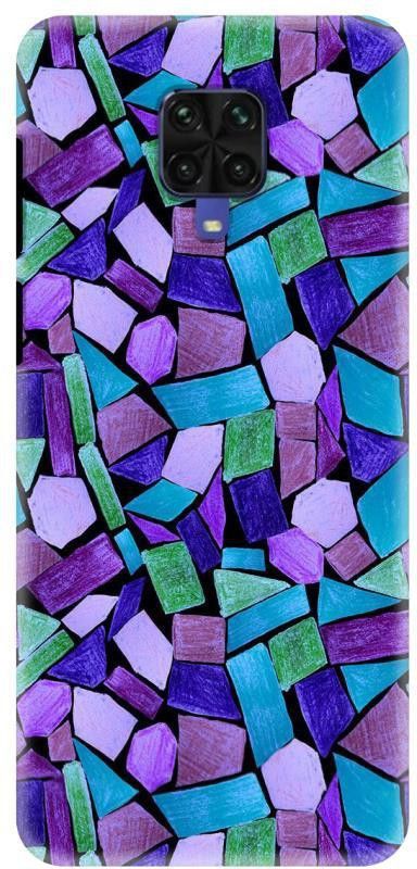 NDCOM Back Cover for Redmi Note 9 Pro Max Colorful Stone Pattern Printed  (Multicolor, Hard Case, Pack of: 1)