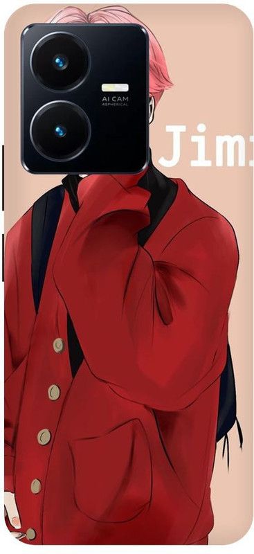Vinsmoke Back Cover for Vivo Y35 Jimin-BTS-Jimin-Jimin-Cover-BTS-466367  (Multicolor, Shock Proof, Pack of: 1)