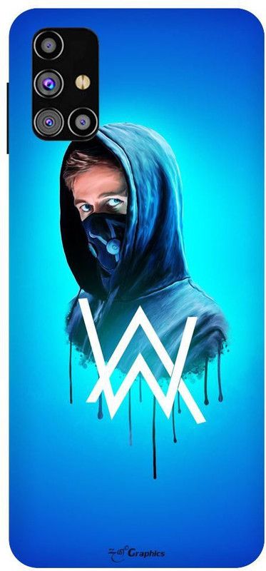 URCHIN Back Cover for Samsung M30s Alan walker, EDM DJ, Faded, Singer, DJ, EDM, Cool  (Multicolor, Shock Proof, Pack of: 1)