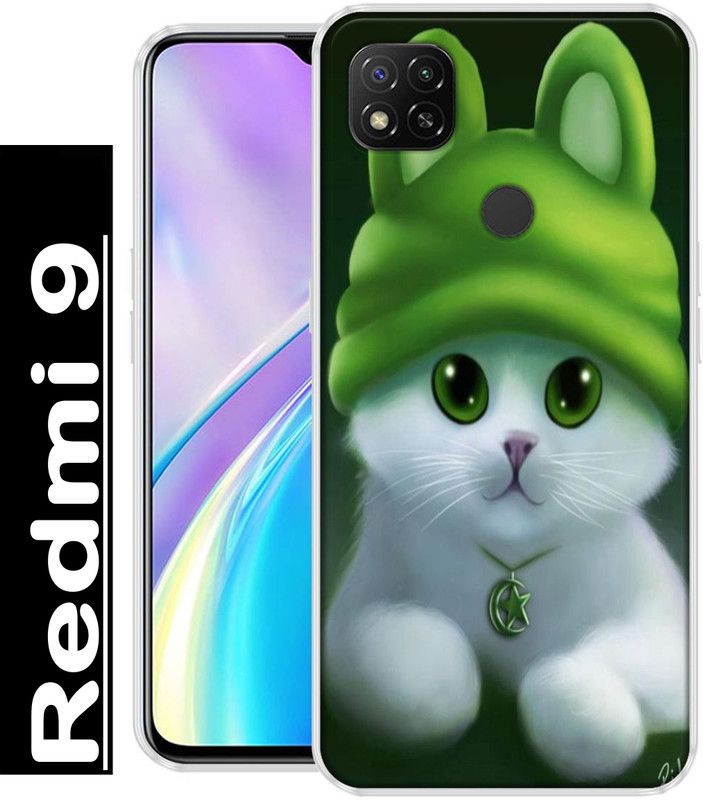 REALKING Back Cover for Redmi 9  (Multicolor, Grip Case, Silicon, Pack of: 1)