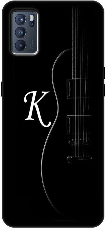 Smart Cases Back Cover for Oppo A55  (Black, White, Grip Case, Silicon, Pack of: 1)
