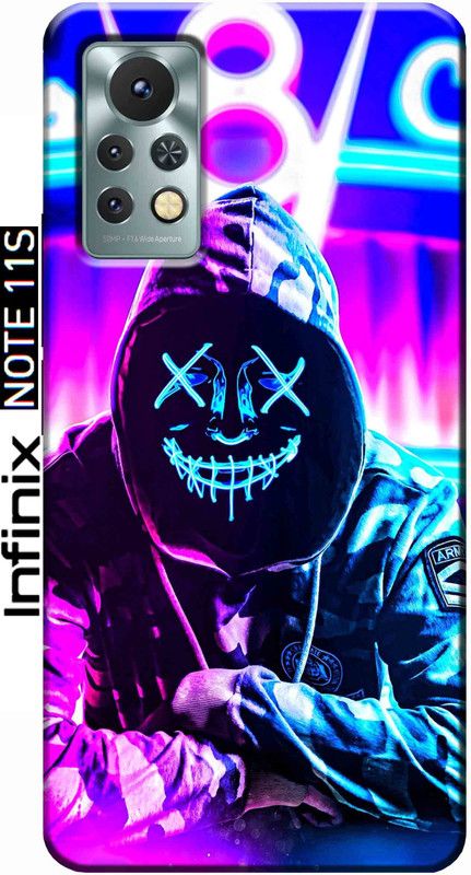 YornoSis Back Cover for Infinix NOTE 11S 2659  (Multicolor, Grip Case, Silicon, Pack of: 1)