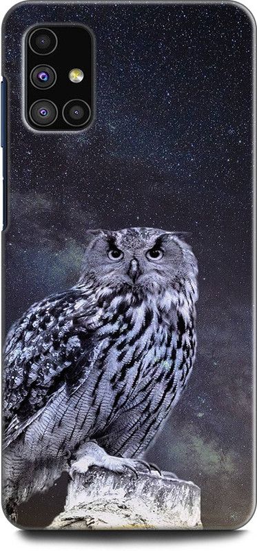 Afterglow Back Cover for SAMSUNG Galaxy M31s DARK OWL, 4K, BEAUTIFUL, DARK NIGHT, OWL  (Multicolor, Shock Proof, Pack of: 1)
