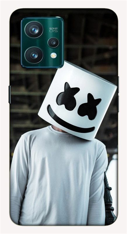 iprinto Back Cover for Realme 9 Pro PLUS 5G, RMX3392 Marshmello Back Cover  (White, Hard Case)