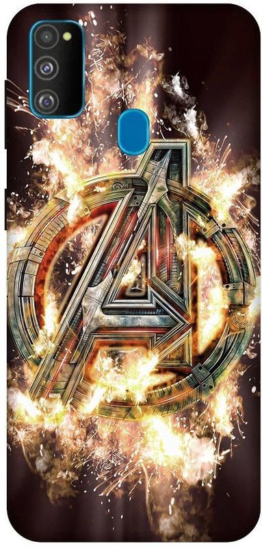 SSMORYA Back Cover for Samsung Galaxy M21, Avenger Printed  (Multicolor, Hard Case, Pack of: 1)