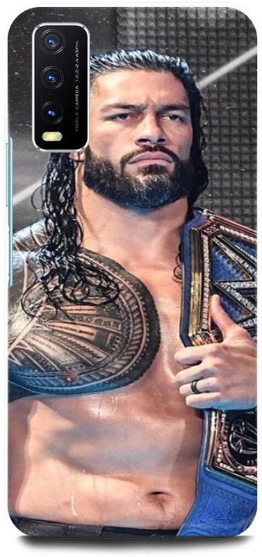 ZIGTOZAG SHOPPE Back Cover for vivo Y12G , V2068, WWE, WWF, BROCK, ROMAN, UNDERTAKER, EDGE  (Multicolor, Hard Case)
