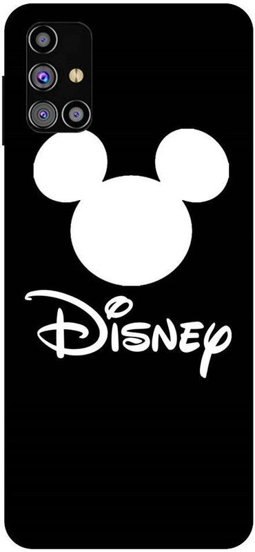 URCHIN Back Cover for Samsung M31 Disney, Mickey mouse, Cartoon, Funny, Black and white, Mickey  (Multicolor, Shock Proof, Pack of: 1)