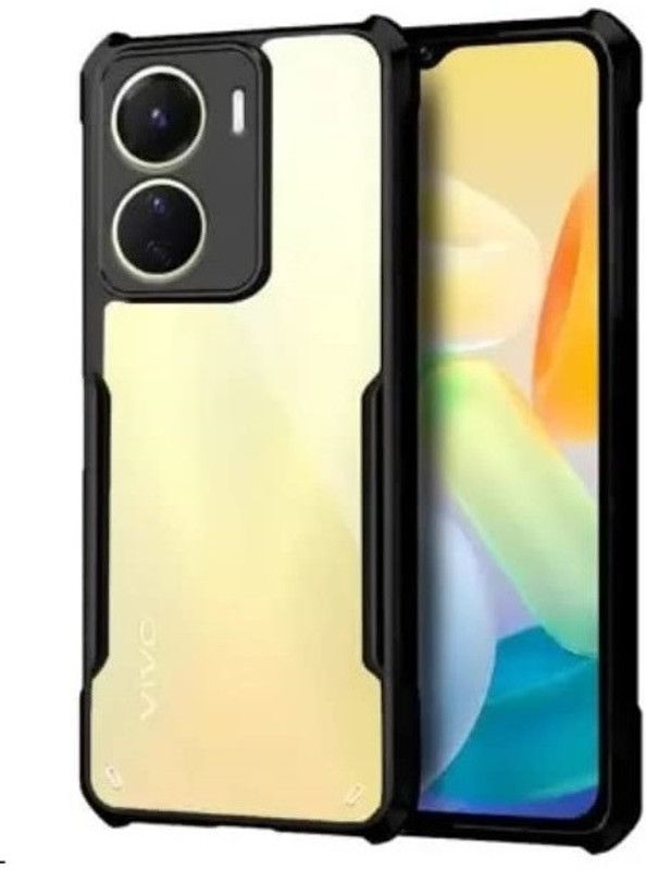 LIKEDESIGN Back Cover for vivo T2X 5G, [IP]  (Transparent, Shock Proof, Pack of: 1)