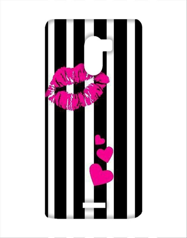 Smutty Back Cover for Infinix Hot 4 Pro, Infinix Hot 4 - Lipstick Print  (Multicolor, Hard Case, Pack of: 1)