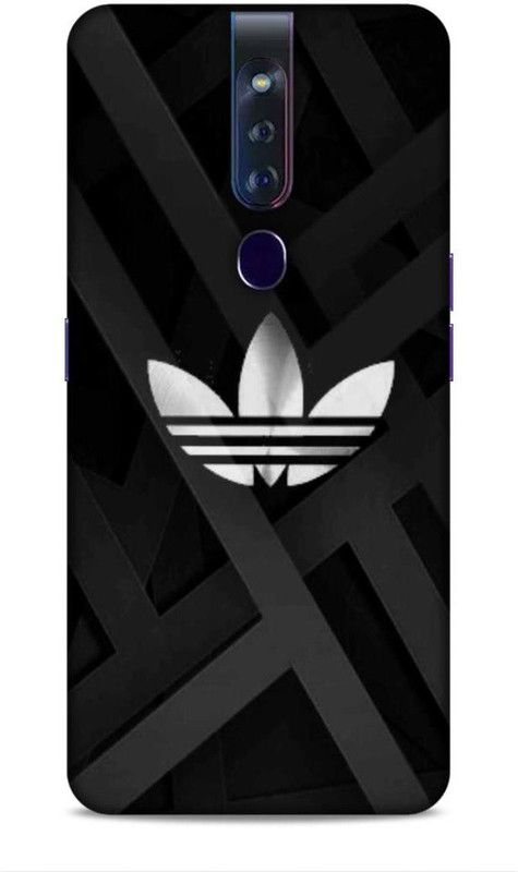 Covermania Back Cover for Oppo F11 Pro  (Black, Silver, Waterproof)