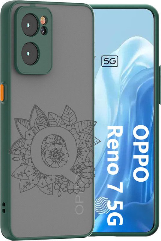 ASMANTIC Back Cover for Mi Redmi Note 11 PRO 5G, Mi Redmi Note 11 PRO Q Letter Case  (Green, Matte Finish, Pack of: 1)