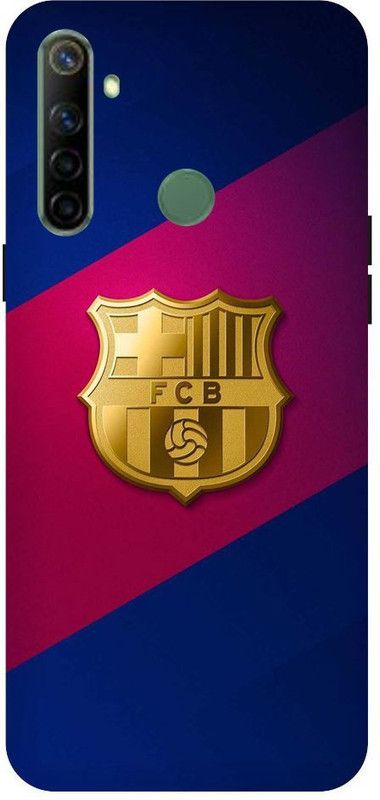 URCHIN Back Cover for Realme5s FCB, Barcelona, Football club, Messi, Sports, Football  (Multicolor, Shock Proof, Pack of: 1)