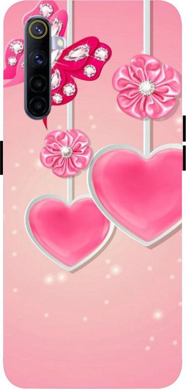 PRATEEKSH Back Cover for Realme 6 (RMX2001), Realme 6i (RMX2002 ), Realme 6s (RMX2002)  (Pink)