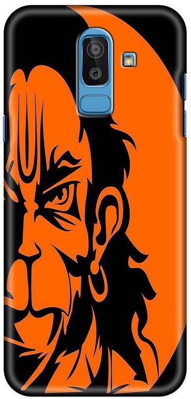 Flipkart SmartBuy Back Cover for Samsung Galaxy J8  (Black, Orange, 3D Case, Pack of: 1)