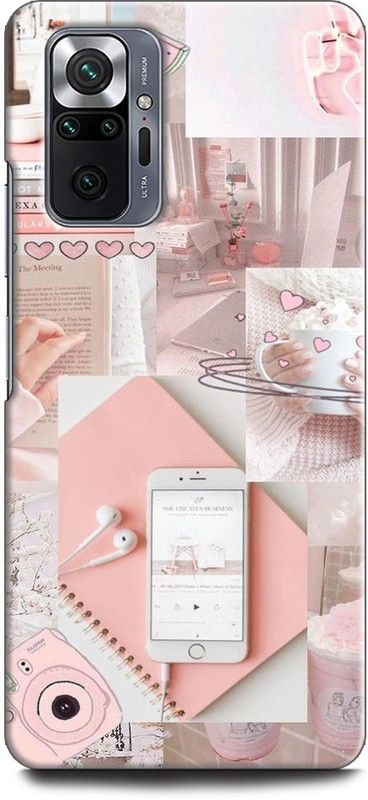 KEYCENT Back Cover for REDMI Note 10 Pro GIRLY, BIAMOND, GIRL, PINK, ABSTRACT ART  (Multicolor, Pack of: 1)