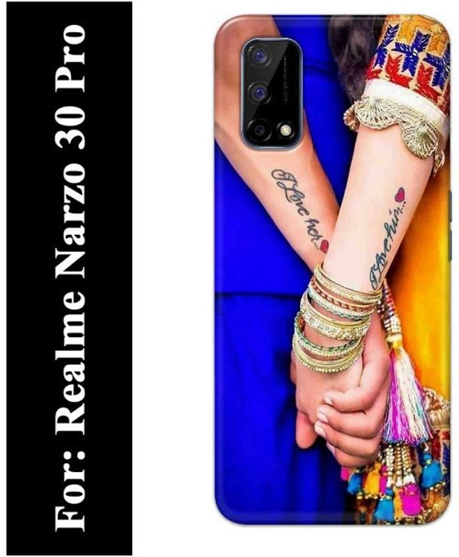 Majestic Back Cover for Realme Narzo 30 Pro  (Multicolor)