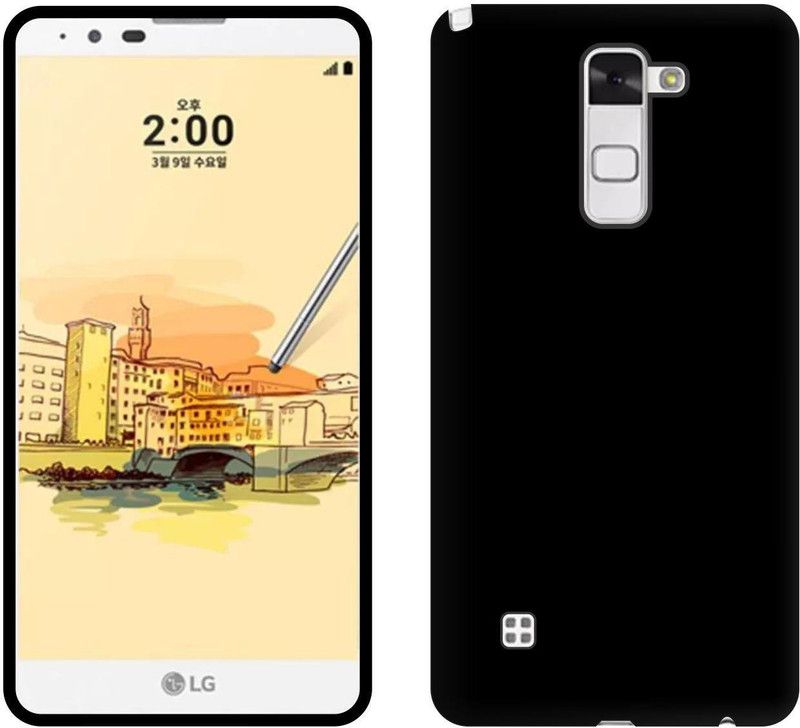 CASE CREATION Back Cover for LG Stylus 2 2016  (Black, Dual Protection, Pack of: 1)