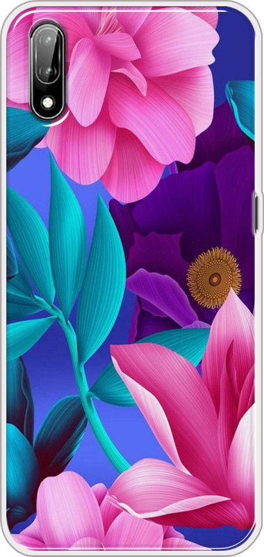 Cooldone Back Cover for LG W11  (Multicolor, Grip Case, Silicon, Pack of: 1)