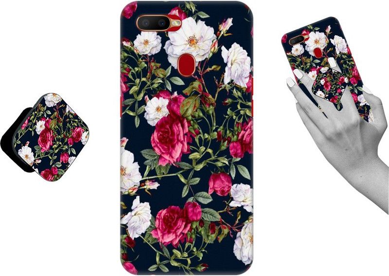 COBIERTAS Back Cover for Oppo A5s  (Multicolor, Cases with Holder)