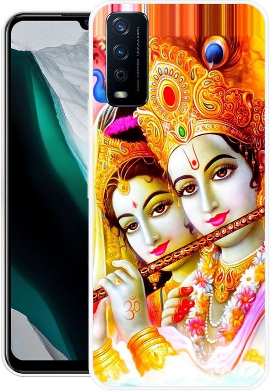 FITCART Back Cover for Vivo Y12G  (Multicolor, Grip Case, Silicon)