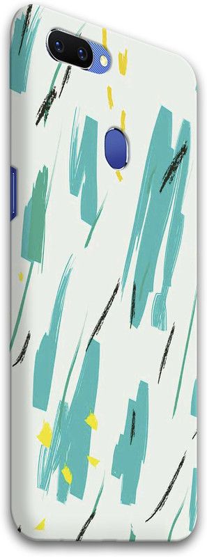 CoDecor Back Cover for Oppo A3S  (Green, Hard Case, Pack of: 1)