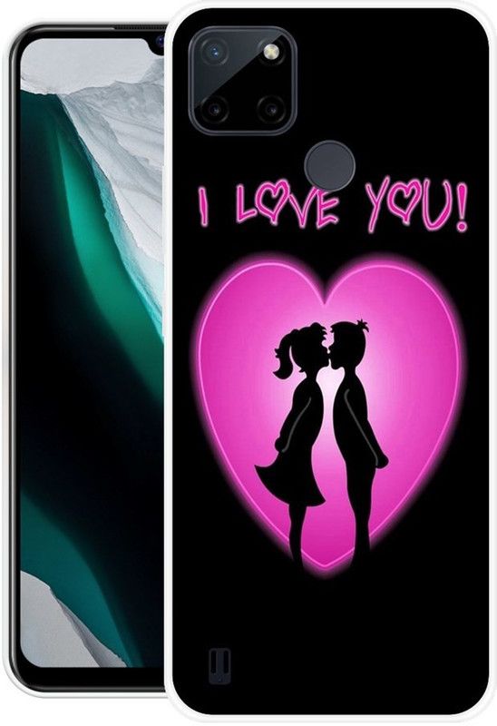 RJ14 (Online) Back Cover for Realme C21Y  (Multicolor, Grip Case, Silicon, Pack of: 1)